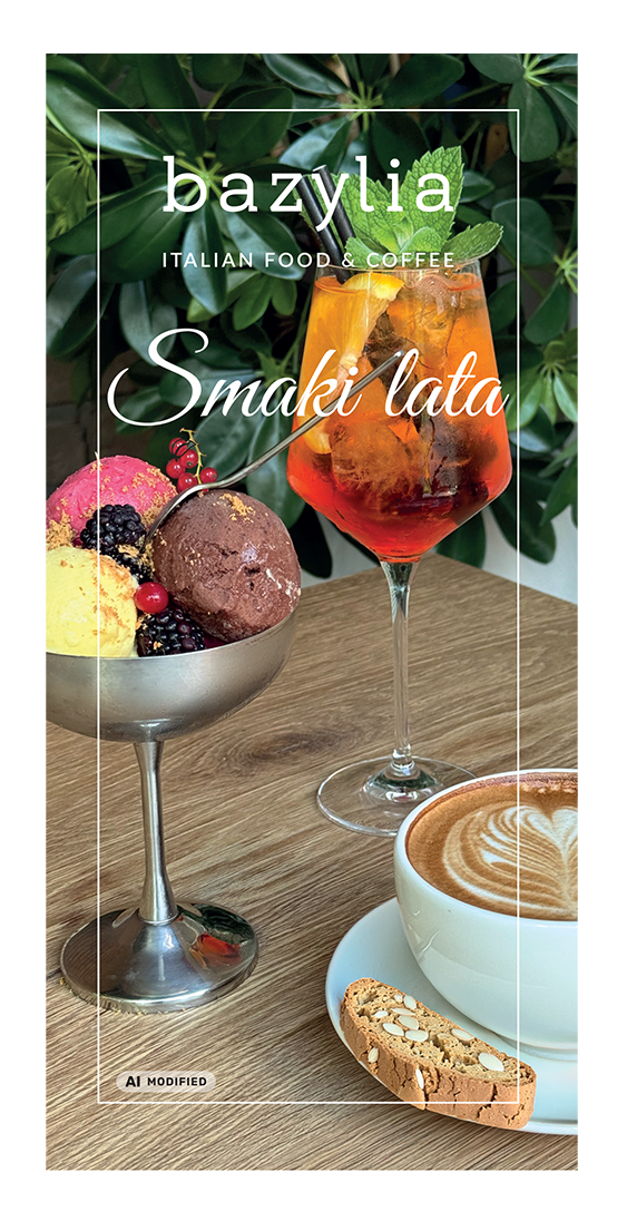 Smaki lata — menu sezonowe Bazylia